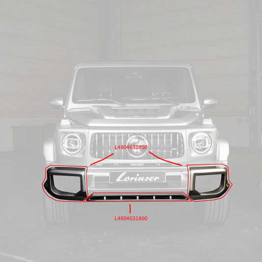 Lorinser W463A G-Class front bumper attachment