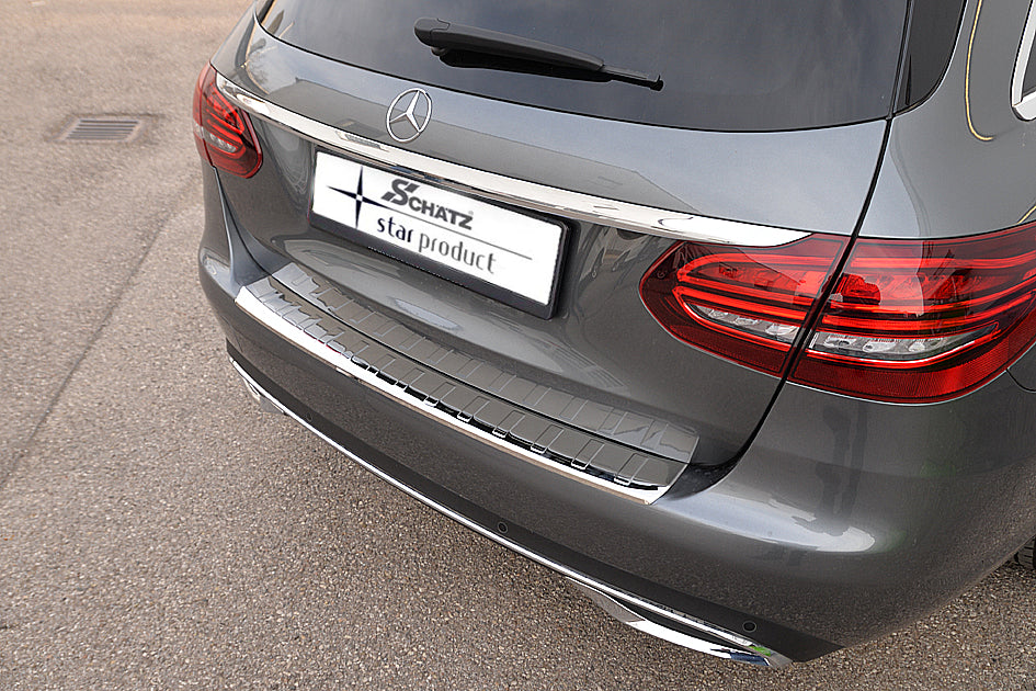 Stainless Steel Bumper Protection S206 C-Class Estate 2021-On 92cm