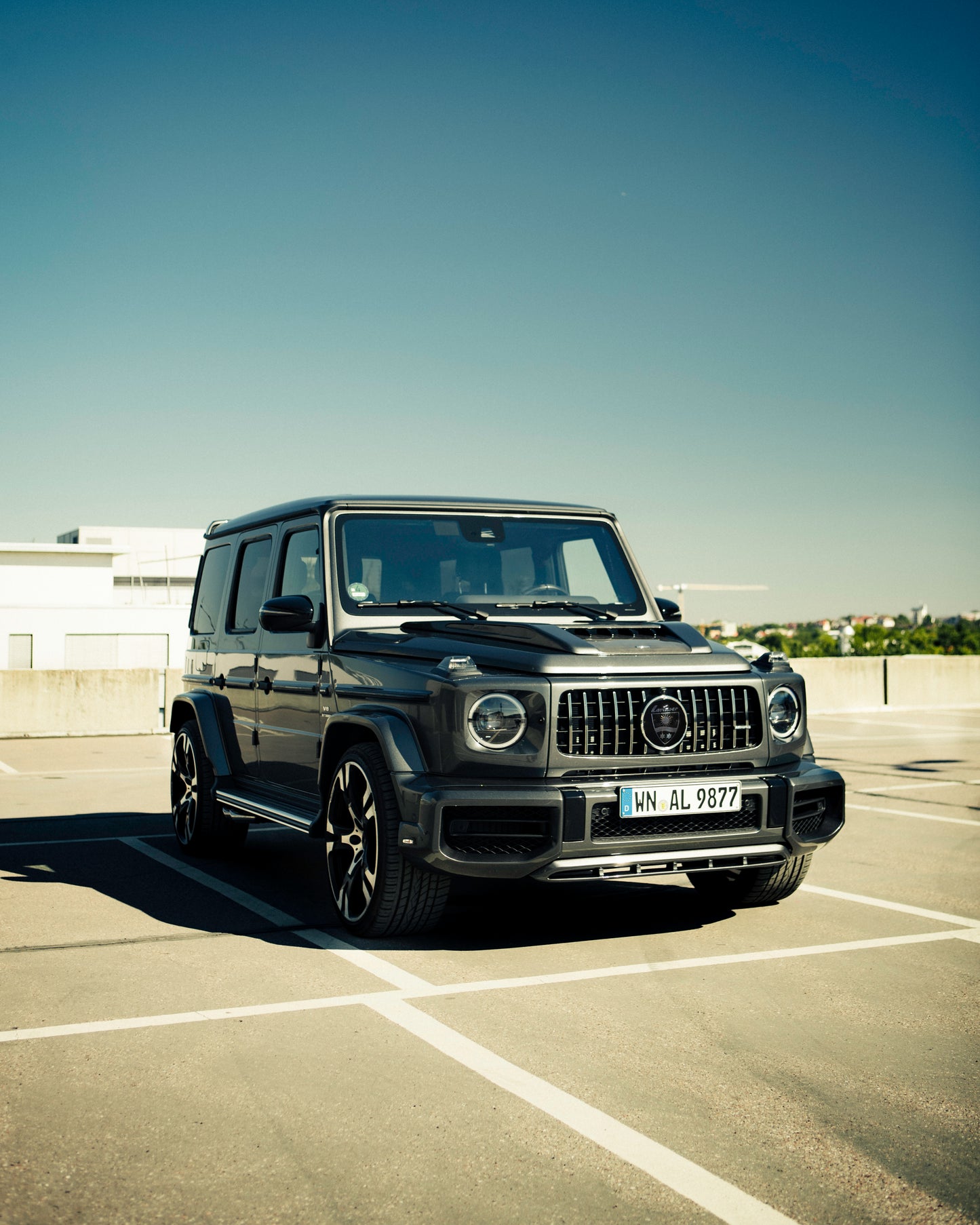 Lorinser W463A G-Class front bumper attachment