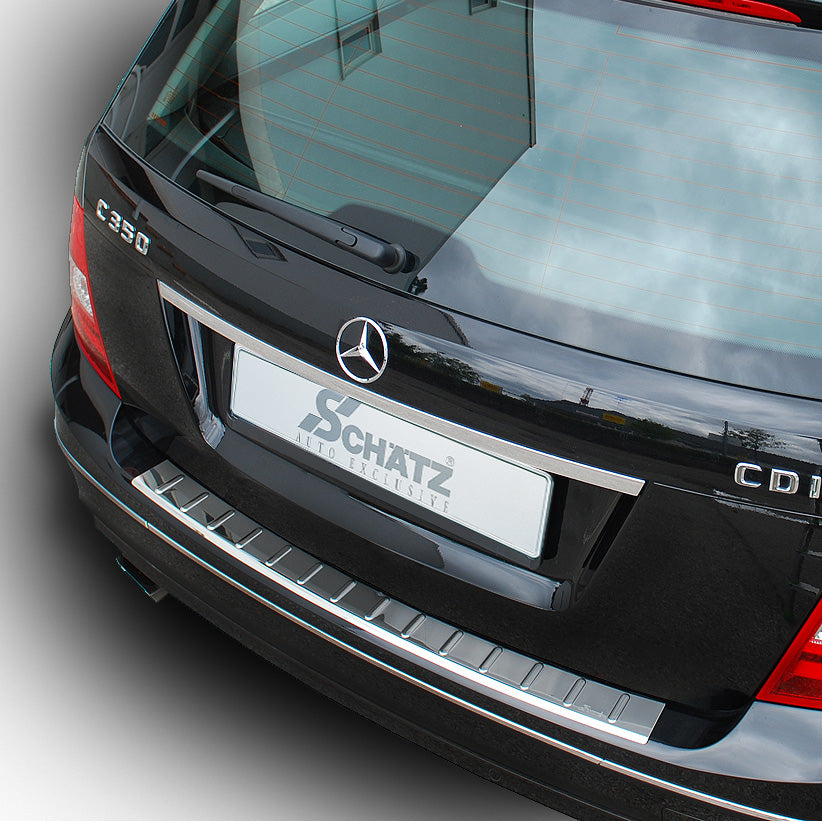 Stainless Steel Bumper Protection S204 C-Class Estate 2011-2014 88cm