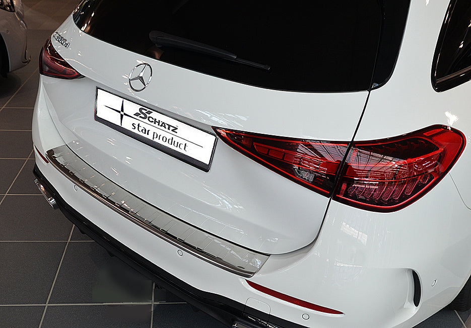 Stainless Steel Bumper Protection S206 C-Class Estate 2021-On 92cm