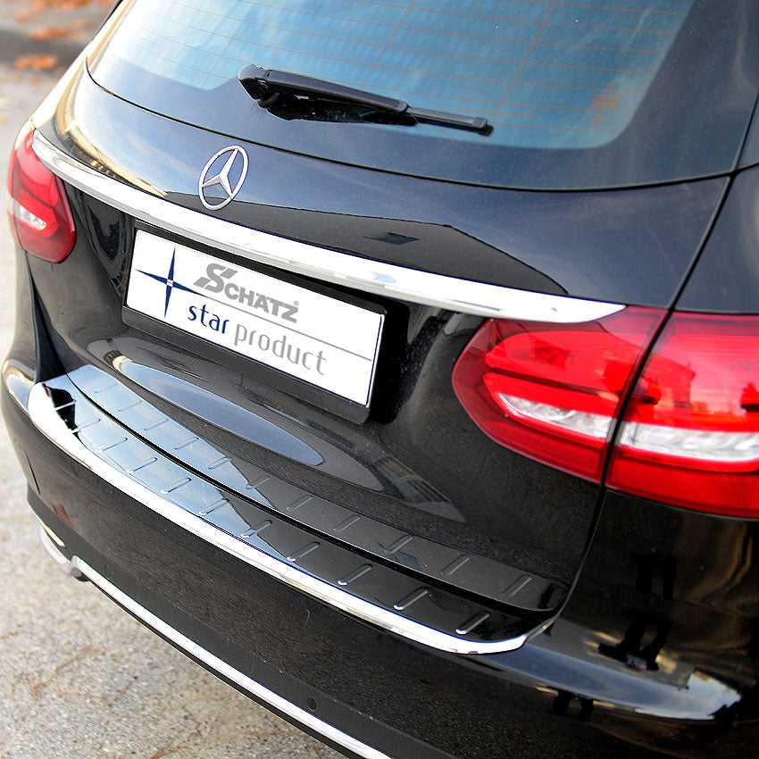 Stainless Steel Bumper Protection W205 C-Class 2014-2021